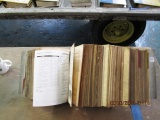 Counter Manual Rack FULL of IT Service Manuals for All Makes