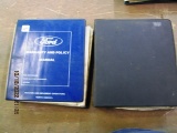 Lot of 2 Binders Full of Ford Service Bulletins - 2000 - 4500