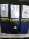 Lot of 3 NH Service/Repair Manuals - T2210 - Boomer 2035, Boomer 3040 - 3050CVT, Boomer 4055 - Boome