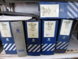 Large Lot of NH Combine Service Repair and OP Books - TR Series