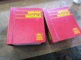 Lot of 2 Large Ford/NH Binders - Service Bulletins and Troubleshooting Handbooks