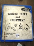 Ford Shop/Tools and Equipment Binder w/ Ford 1000 Owners Manuals (Contents)