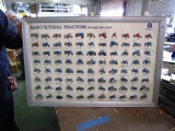 Framed Ford and Ford/NH Dealer Poster - 1917-2006 (25