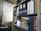 Large Lot (2 Shelves) of Ford/NH Binders - Shop Time Schedules