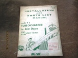 Install Manual for M&W Turbo for John Deere 5010/5020