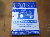 Ford Dealer's Sales Demonstration Guide - 3 & 4 Cylinder Tractors and Backhoes
