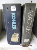 Lot of Kohler Parts Manuals