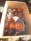 Large Lot of Tractor Light Lenses & More