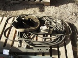 Lot with Air Hose, Trailer Hitch & Weight