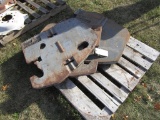 Pallet of 4 - 110 Killogram New Holland Suitcase Weights