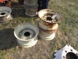 Lot of 3 Implement Rims
