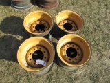 Lot of 4 Skid Steer Rims
