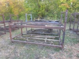 Lot of 2 Heavy Duty 9' Steel Racks