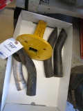 Lot of Tailpipes & Hustler Deck Straightening Tool