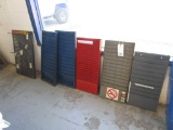 Lot of 5  - Service Work Order Holders & Filter Wrench Center