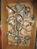 Lot of New Hose Clamps