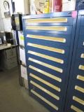 10 Drawer Stanley Vidmar Cabinet