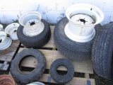 Pallet of Rims & Tires