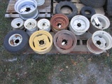 Pallet of Rims & Tires