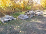 Large Lot of Cement Blocks