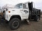 111-1 1991 Ford L8000 Dump Truck w/ Belly Scraper - ONLY 60k MILES