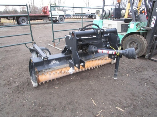 171-4 - Quick Attach 72" 3pt. Harley (Power) Rake - OVER $10,000 NEW