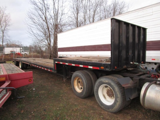 127-18 52' Step Deck Trailer - NO RESERVE