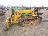 192-1 John Deere 420C w/ 6 Way Blade