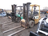 116-8 TCM FHG25 Forklift WITH ROTATOR