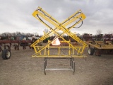 129-8 Century 45' Sprayer Boom w/ Roll Around Storage Rack - NO RESERVE