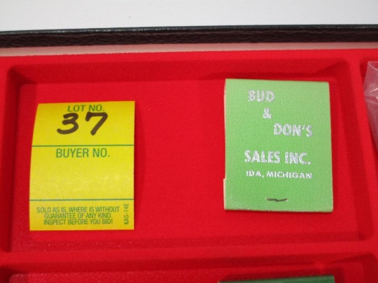NOS Book of Matches Bud & Dons's Ida Michigan - White & Allis Chalmers