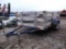 143-1 Single Axle Utility Trailer w/ Sides - BILL OF SALE ONLY