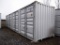 118-14 NEW 40' Shipping Container w/ 4 Side Doors