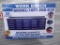 118-55 NEW Blue 10' 25 Drawer Work Bench