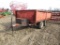 158-1 3 Yard Dump Trailer - Bill of Sale Only