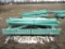 113-3 Lot of Pallet Racking - (3) Uprights, (12) 8' Rails