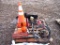 113-15 Pallet Lot w/ Cones, Lights and Fuel Pump