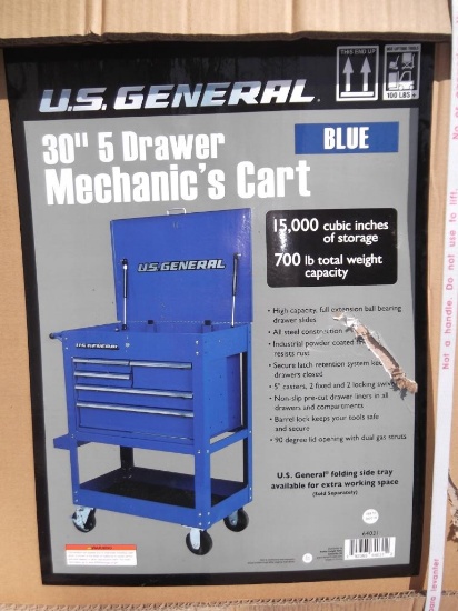 99-300 NEW US General 30" Mechanic's Chest