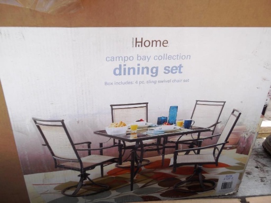 99-305 (2) Swivel Outdoor Chairs