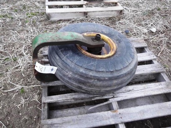 127-1 John Deere 520/530 Single Wheel Front End