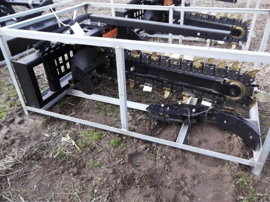 118-40 NEW Skid Steer 48" Trencher