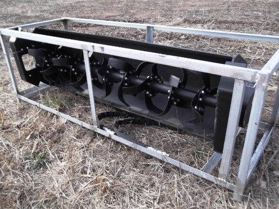 118-35 NEW Skid Steer 84" Rototiller