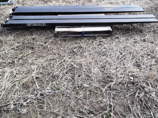 118-13 NEW 10' Fork Extensions