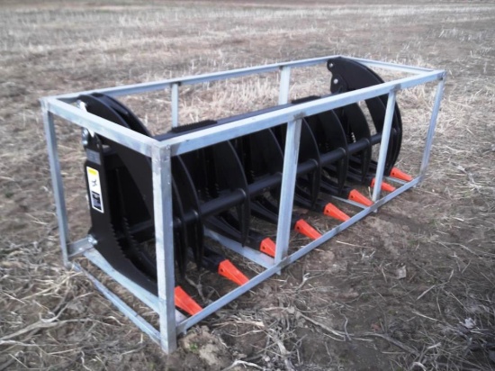 118-5 NEW Skid Steer 78" Grass Fork Grapple