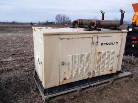 141-2 Generac 35K Watt Natural Gas Generator - Good Unit