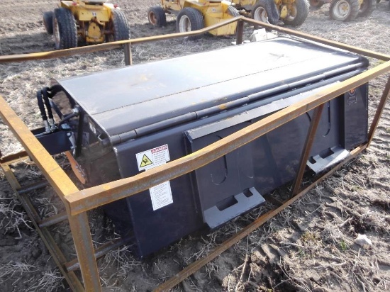 100-19 NEW Skid Steer Brush/Bucket Combo