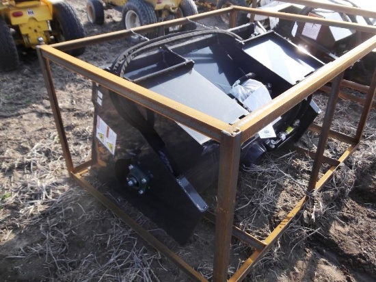 100-27 NEW Skid Steer Cement Mixer