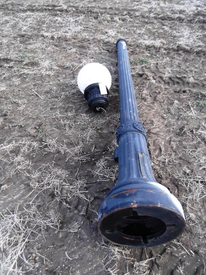 150-3 Ornate Cast Iron Light Pole - Came from U of M Campus