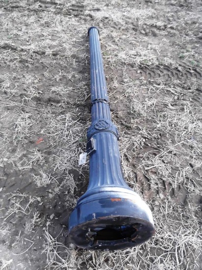 150-5 Ornate Cast Iron Light Pole - Came from U of M Campus