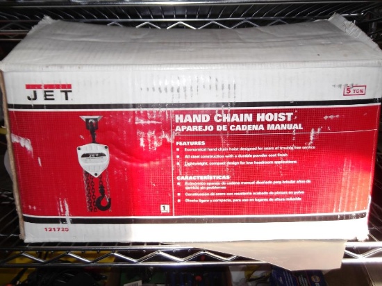 109-12 NEW Jet Chain Hoist